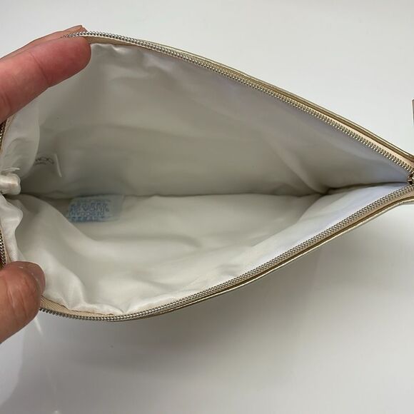 Jimmy Choo Gold and Sparkly Double Pouch - Picture 3 of 4